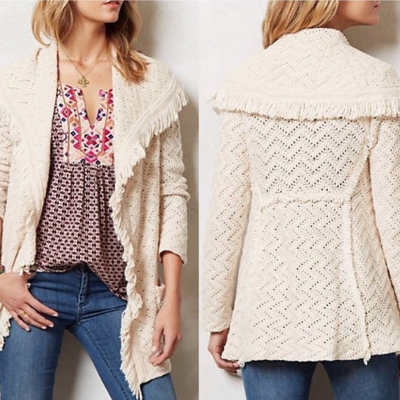 Anthropologie Sweaters - anthropologie angel of the north cardigan